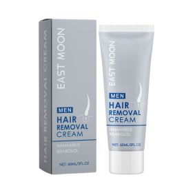 East Moon Hair Removal Cream, For Men Men's Underarm Arm And Leg Hair Gentle Non-Irritating Cleaning Hair Removal Cream