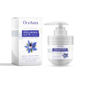 OceAura Hyaluro Nicacid-Instant Skin Hydrator, Fade Fine Lines Body Skin Firming Moisturizing Tender Smooth Shine Cream