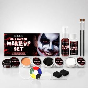 EELHOE Halloween Special Effects Makeup Set, 1 Set (Option: 1 set)
