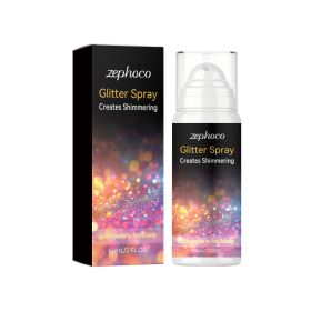 Facial skincare products Party Glitter Spray Event Party Skin Clavicle Star Highlights Date Glitter (Option: Default)