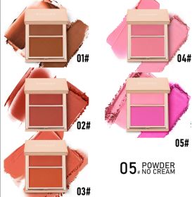 PHOFAY Double-Take Cream & Powder Blush Duo (Option: 1PCS-Set2)