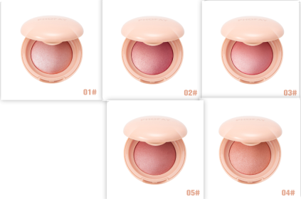 PHOFAY Luminous Powder Blush (Option: Set1)