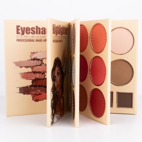 URATM Beauty Color Bomb 63-Color Makeup Kit - Multi-Function Eyeshadow, Blush, Highlighter & Contour Palette (Option: U103B)