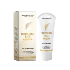 West&Month Blackhead Cleanser, Cleanses Face And Moisturizes Skin With Gentle Nourishing Foam Cleanser (Option: 100g-129g-6.3*1.81*1.81inch)
