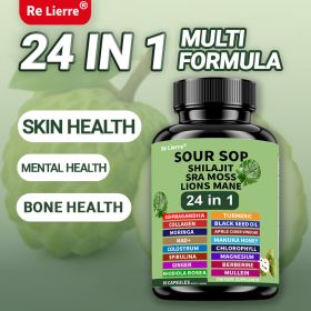 Mane 24in Capsule (Option: 60 capsules)