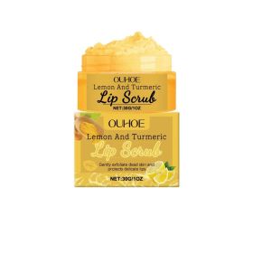 OUHOE Turmeric Lemon Lip Scrub, 30 g (Option: 30 g)