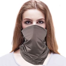 Outdoor Camouflage Desert Variety Scarf Fishing Magic Headband (Option: Coffee-24 X48CM Free Size)