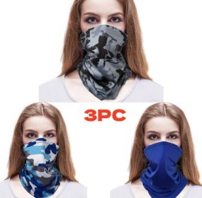 Outdoor Camouflage Desert Variety Scarf Fishing Magic Headband (Option: Suit A-24 X48CM Free Size)