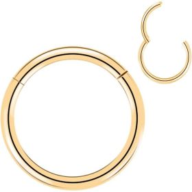 16g-steel Hoop-gold-10-1 (Option: Default)