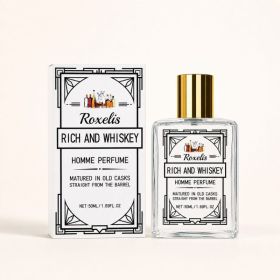ROXELIS Men's Whiskey Scent Personal Fragrance, 50 ml (Option: 50 ml)