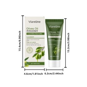VIARELINE Olive Oil Facial Cleanser, 100 g (Option: 100 g)