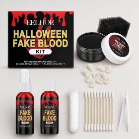 EELHOE Halloween Fake Blood Special Effects Set, 1 Set (Option: 1 set)