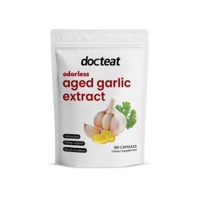 Docteat Aging Garlic Body Care Softgels Daily Body Nutrition Supplement Support (Option: Default)