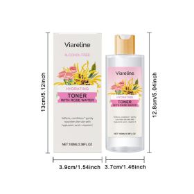 VIARELINE Witch Hazel Rose Face Toner, 100 ml (Option: 100 ml)