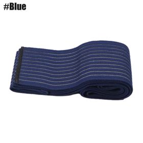 TIKE Elastic Breathable Wrap Ankle Support Brace Compression Knee Elbow Wrist Ankle Hand Support Wrap Gym Sports Bandage Strap (Color: 1 PC Blue, size: 280cm)