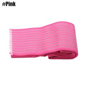 TIKE Elastic Breathable Wrap Ankle Support Brace Compression Knee Elbow Wrist Ankle Hand Support Wrap Gym Sports Bandage Strap (Color: 1 PC Pink, size: 70cm)