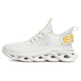 Women and Men Sneakers Breathable Running Shoes Outdoor Sport Fashion Comfortable Casual Couples Gym Mens Shoes Zapatos De Mujer (Color: G101 White, Shoe Size: 39)