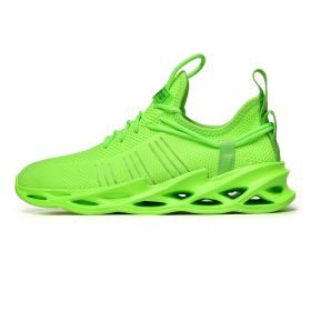 Women and Men Sneakers Breathable Running Shoes Outdoor Sport Fashion Comfortable Casual Couples Gym Mens Shoes Zapatos De Mujer (Color: G157 Green, Shoe Size: 36)