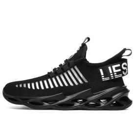 Women and Men Sneakers Breathable Running Shoes Outdoor Sport Fashion Comfortable Casual Couples Gym Mens Shoes Zapatos De Mujer (Color: G116 Black, Shoe Size: 44)