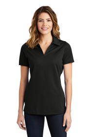 Sport-Tek Ladies PosiCharge Active Textured Polo LST690 (Color: Black, size: XXL)