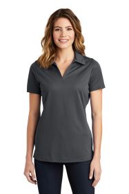Sport-Tek Ladies PosiCharge Active Textured Polo LST690 (Color: Iron Grey, size: XXL)