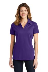 Sport-Tek Ladies PosiCharge Active Textured Polo LST690 (Color: Purple, size: 3XL)