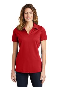Sport-Tek Ladies PosiCharge Active Textured Polo LST690 (Color: True Red, size: XL)