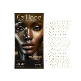 EELHOPE Glitter Freckle Cosmetic Face Stickers, 6 Pieces (Option: 6 Pieces)