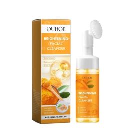 OUHOE Turmeric Cleanser Gently Cleanses Facial Skin, Moistens, Nourishes And Nourishes Skin Without Straining (Option: 3PCS)