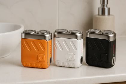 GlideGo Travel Shaver (Option: Orange)