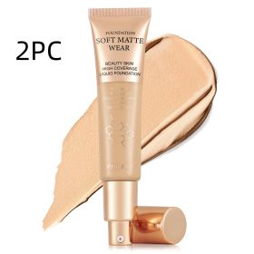 PHOFAY Full Coverage Foundation (Option: 05 2pcs)